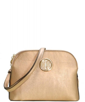 Messenger Handbag Design Faux Leather WU040NC ROSEGOLD